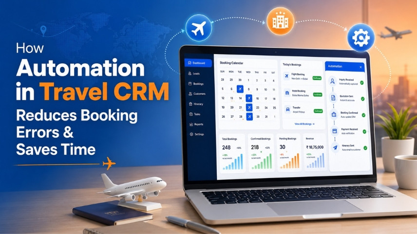 How Automation In Travel CRM Reduces Booking Errors And Saves Time